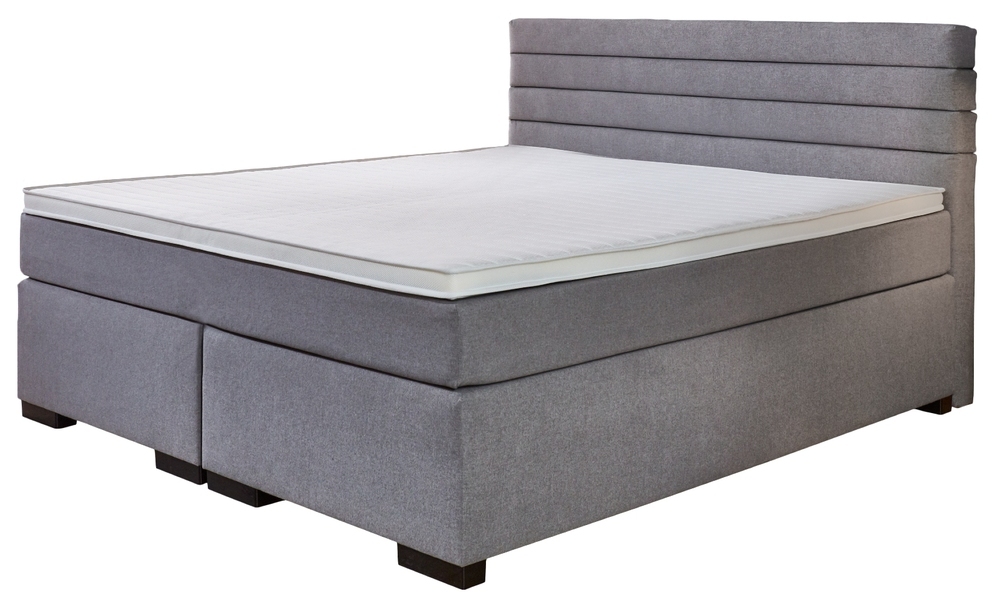 Sun garden Kontinentálna posteľ BOXSPRING KOKOMO BX1750 180x200 cm - šedá