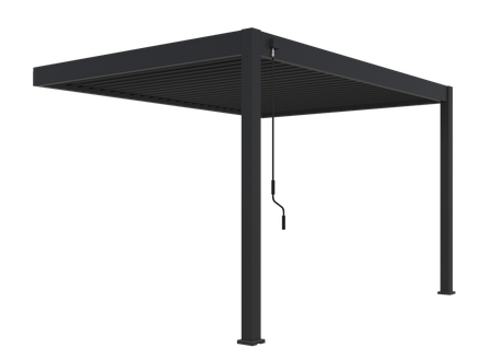 Bioklimatická pergola INTRO PLUS 4x3 m - do steny