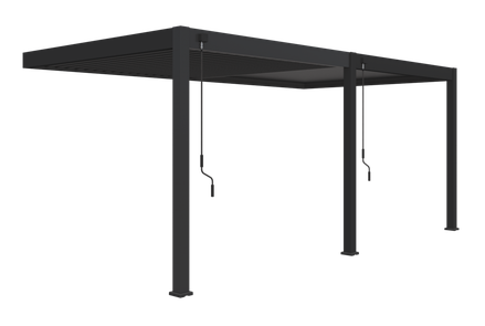 Bioklimatická pergola INTRO PLUS 6x3 m - do steny