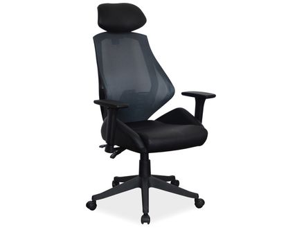 Kancelárska stolička Q-406 čierna