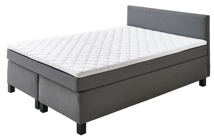 Kontinentálna posteľ BOXSPRING PHILLY BX1480 160x200 cm - šedá