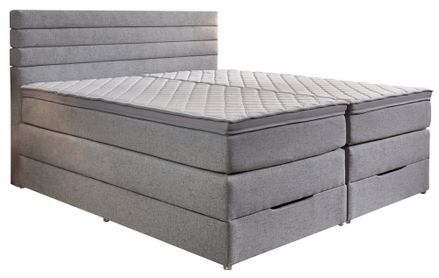 Kontinentálna posteľ BOXSPRING VERNON BX1920 180x200 cm - šedá
