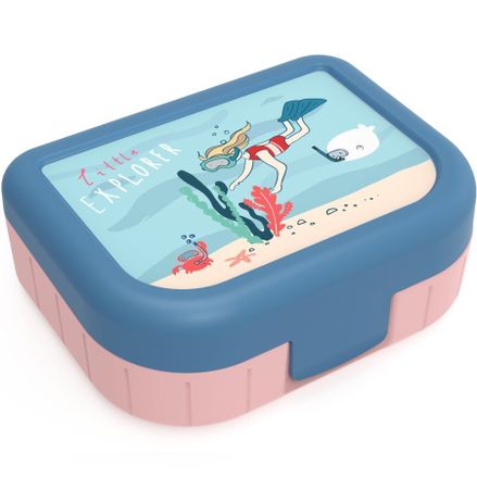 Olovrantový box 1L KIDS EXPLORER - ružová