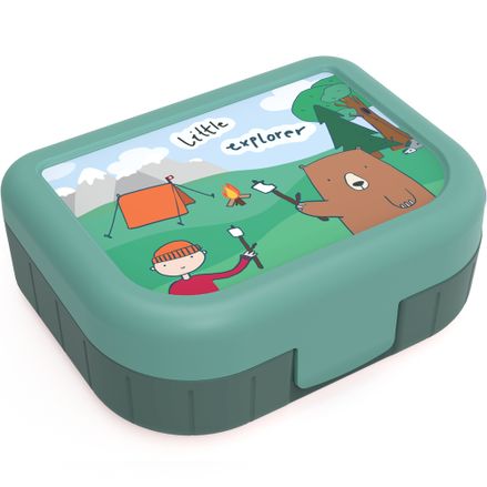 Olovrantový box 1L KIDS EXPLORER - zelený